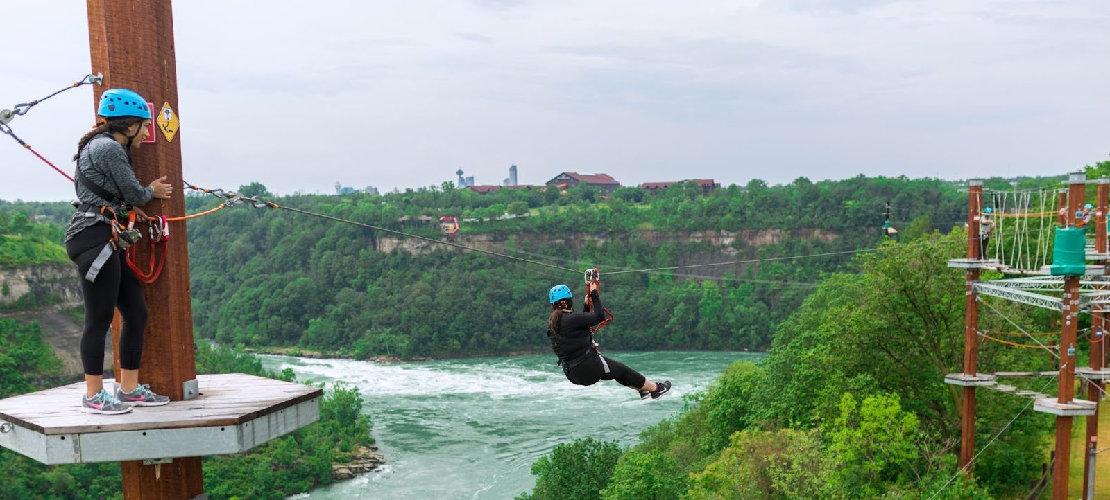 Zip Line Safety at Adventure Parks