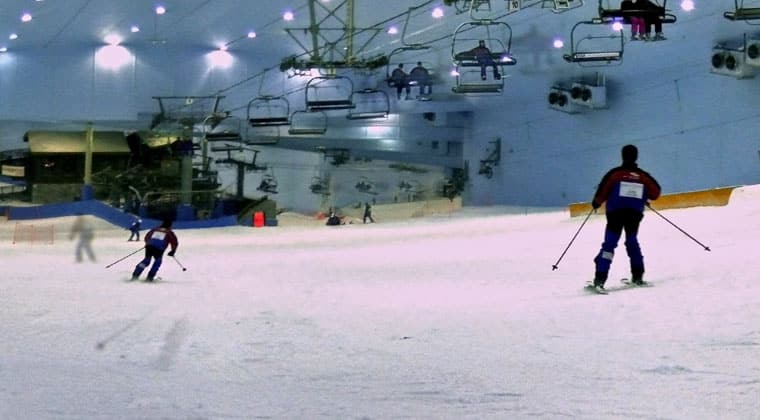 indoor ski resort