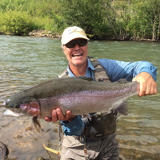 john mcgowan holding a fish