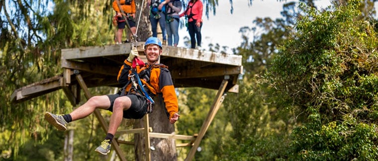 zip line platform